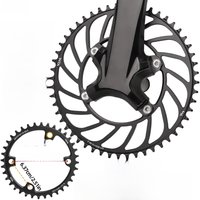 AliExpress VXM Road Bike Chainwheel 110 BCD Speed Bicycle Chainring 110BCD 4 Holes Crown 36T 54T 56T 58T Hollow Out Design For R7100 R8100