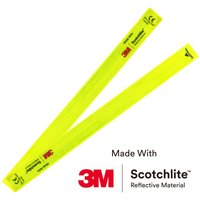 Salzmann High Visibility Reflective Slap Wrap – Safety Armband for Night Running, Cycling, Walking - Made with 3M Scotchlite