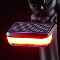 AliExpress ESLNF Cycling Safety Solar Tail Light Rechargeable USB Led Bike Solar Power Bicycle Bicycle