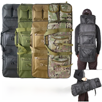 Outdoor portable Fishing Gear Bag Tactical Air Gun Bag Nylon Air Rifle Case Rifle Backpack Double Waterproof Universal Backpack