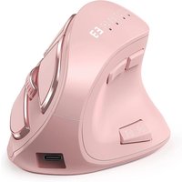 Ergonomic Mouse Blueooth Wireless Vertical Mouse Rechargeable Optical Mice for iPad Laptop Computer