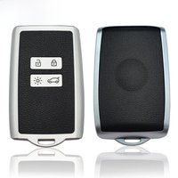 For Renault Clio 4 5 Austral Arkana Captur Megane Zoe Koleos Kadjar Dacia Duster Sandero Jogger Logan Card Key Case Cover Caps