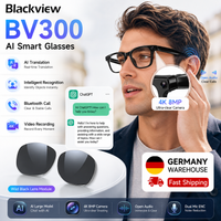 Blackview BV300 4K Inteligentne Okulary AI Tłumaczenie Kamera 8MP Rozpoznawanie Zdjęć Męskie Zmieniające Kolor Okulary Przeciwsłoneczne z Funkcją Połączeń Bluetooth