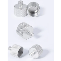 5/8 To 1/4 Inch Microphone Stand Adapters Conversion Screw For Level Bracket Tripod Flash Bracket Adapter Photography Accessory