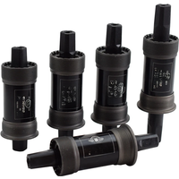 AliExpress NONE Square Mountain Bicycle Bottom Bracket 68*103 110.5 113 116 118 120 122.5 124.5 127.5 137 143mm Road MTB Bike BB Sets Axis