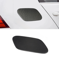Real Carbon Fiber Fuel Tank Cap Oil Cover Filler Panel For Volkswagen VW Golf 7 MK7 MK7.5 2014-2018