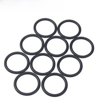 YOMI Unicersal 1PCS/4PCS/10PCS Black Car Bumper Quick Release Fasteners Bands O Gaskets Rubber