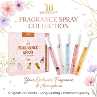 Four-Piece Perfume Set with Fresh and Lasting Fragrance Perfect as a Gift and a Gentle Non-irritating Alcohol-Free Body Spray