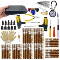 ZFOUEK Auto Tire Repair Kit Puncture Plug Tools Tyre Puncture Emergency for Universal Tire Strips Stiring Glue Repair Tool