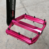 AliExpress NONE SHANMASHI DH Mountain Bike Wide Big Comfort Pedal 3 Bearing Aluminum Alloy Mtb Downhill Bicycle Pedal