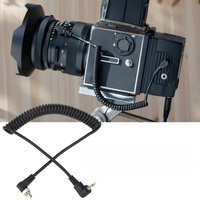 2.5mm to Male Flash PC Sync Cable Cord with Screw Lock Extended Coiled Wire Flash Sync Cord Flash Sync Cable Flash PC Sync Cable