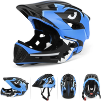 AliExpress Lixada Kids Detachable Full Face Bike helmet Children's Sports Child Cycling mtb Motorcycle Skateboarding Roller Skating Helmet