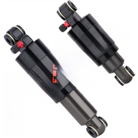 AliExpress GOLDIX MEROCA Mountain Bike Air Shock Absorber 125mm/150mm/165mm/190mm/200mm Scooter Alloy MTB Folding Bicycle Rear Shock Cycling Parts