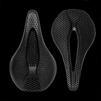 AliExpress BUCKLOS 3d Saddle Carbon Fiber 3D Printed Bike Saddle 143MM 155MM Nylon Ultralight Bicycle Seat Cushion Road Mountain Bike Seat