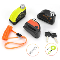 AliExpress Anchtek Motorcycle Rechargeable Disc Lock Alarm 120db Bicycle Anti-theft Padlock Security Protection Bike Motorbike Accessories