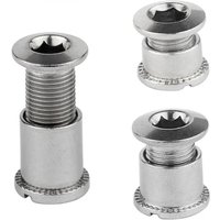 AliExpress DEEMOUNT 5pcs Bicycle Single Double Triple Chainset Nuts 6.5/8.5mm Carbon Steel Nickel Plated Chainring Bolts MTB Parts