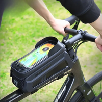 AliExpress X-TIGER Bike Bag Frame Front Tube Cycling Bag Bicycle Waterproof Phone Case Holder 8 Inches Touchscreen Bag Accessorie