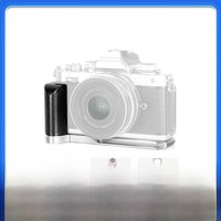 NEEWER Camera Grip for Nikon Z fc, Aluminum Alloy L Shaped Handgrip with Retro Leather Handle, For Nikon Z fc Mirrorless Camera