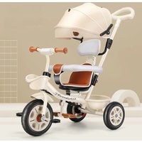 AliExpress LazyChild Infant Children's Three-wheeled Pedal Car Folding Walking Stroller Baby Can Lie Down And Sit 1-3-6 Years Old Bike