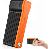 AliExpress West Biking WEST BIKING Foldable Bicycle Lock High Security Anti-theft Cycling Lock Portable MTB Road Bike Chain Lock With 3Keys Accessories