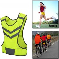 AliExpress NONE High Visibility Reflective Vest Working Clothes Motorcycle Cycling Sports Outdoor Reflective Safety Clothing Reflective Jacket