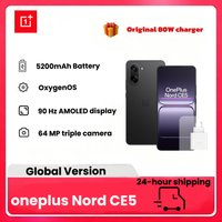 OnePlus Nord CE5 Smartphone 8GB RAM 128/256GB Speicher, 6,77 Zoll 120Hz AMOLED, 50MP OIS, 5200mAh Akku, mit 80W Ladegerät