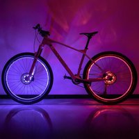 AliExpress ROCKBROS Bicycle Wheel Light Smart 12 LED Flash Light Warning Light Kids Balance MTB Bike Light Vibration Sensing Light 1PCS