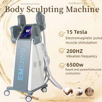 EMSzero 15T 6500W ems body muscle stimulator RF EMS portable body sculpting machine Slimming Weight Lose Electromagnetic