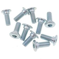 AliExpress NONE 10pcs M8*20 Screw Bolt For Brake Disc Plate Dirt Pit Bike Fit For Chinese Kayo 160 Motocross Motorcycle CRF KLX BSE