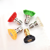 5pcs 1/4 Inch Quick High Pressure Washer Nozzle for Washer Gun Pressure Washing Device For Wash Cars Garden Cleaning