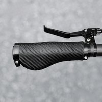 AliExpress ROCKBROS Cycling Grips PU Leather Aluminum Alloy MTB Mountain Bike Handlebar Grips Locked Shockproof Anti-slip Cycling Grips