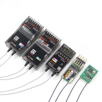 WFLY Original RF201S RF204W RF206S RF207S RF209S 2.4GHz Receiver Receptor ET07 ET12 4/6/7/9CH S.BUS PPM PWM RC Radio Transmitter