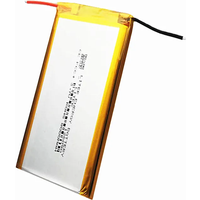 3.7V 8000mah 126090 Li polymer lithium battery Mobile treasure navigation tablet