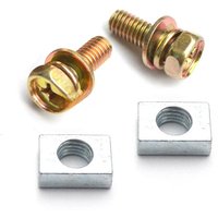AliExpress NONE 4pcs Scooter ATV DIRT BIKE Battery Terminal Nut & Bolt Kit M5x10mm Universal Suitable for All Common 4 and 5Ah Batteries