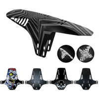 AliExpress NONE 1pc Reflective Mudguard MTB Bicycle Fender Suitable for Front Fork Rear Wheel Fender Reflective Mud Guard Cycling Parts
