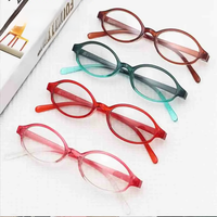 AliExpress KLASSNUM Stylish Small Eyeglasses Gradient Lens Shades Vintage Cycling Glasses Narrow Oval Eyewear Personality Youth Glasses