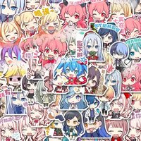 Project SEKAI COLORFUL STAGE! Feat. Hatsune Miku Stickers Childrens Stationery Student Message Collection Gift Waterproof Diy