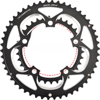 AliExpress IX 110BCD Double Chainring T for Road Bike Crankset/ Folding Bike 9S/10S/11S Speed Ultralight Chainwheel