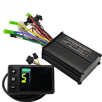 AliExpress 36V 48V 500W 25A E-Bike FOC Sine Wave Brushless Motor Controller S866 Colour LCD Display Set for Electric Bicycle Scooter Repair