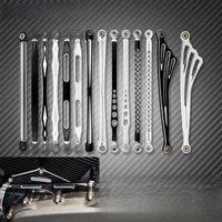 Motorcycle 330mm Gear Shift Linkage Aluminum Lever For Harley Touring Street Electra Glide FLHR Softail Fat Boy FLHC FL 1986-Up