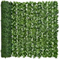 Artificial Green Plant 50x300cm, 100x300cm Fake Ivy Privacy Fence Outdoor Wall Decor