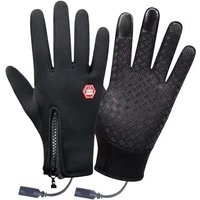 AliExpress NONE USB Heating Gloves Hand Warmers Gloves Rechargeable Gloves Touchscreen Heated Mittens Windproof Portable Heated Gloves