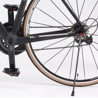 AliExpress NONE Ultralight Carbon Fiber MTB Road Bicycle Kickstand Parking Rack Mountain Bike Support Side Kick Stand Foot Brace Stainless steel
