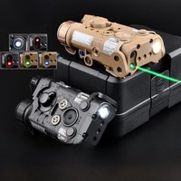 WADSN L3 Ngal Peq Red Green Blue Dot Aiming Laser PEQ15 LED White Light IR Pointer Tactical Outdoor Airsoft Hunting Accessories
