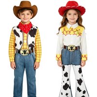 Woody Jessie Cosplay Costume Clothing Hat Cap Stage Performance Outfits Roleplay Fantasia Suit Halloween Carnival Party Clothes