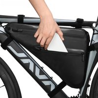 AliExpress NEWBOLER Bike Bicycle Bag Front Tube Frame Handlebar Waterproof Cycling Bags Triangle Pouch Frame Holder Bicycle Accessories