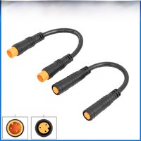 AliExpress Universal 3 Pin Sensor Thumb Throttle Cables for Electric Bicycle Male-Male /Female-Female Waterproof E-Bike Connectors Parts