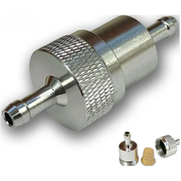 AliExpress NONE Universal CNC Aluminium Alloy Motorcycle Inline Fuel Petrol Diesel Inline Filter 5/16
