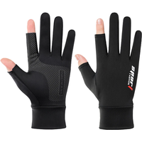 AliExpress NONE Summer Men Women Gloves Fitness Sports Fishing Cycling Ice Silk Breathable Elastic Sun Protection Touchscreen Driving Gloves