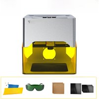Twotrees TS1 Portable Mini Laser Engraver CNC Bluetooth Machine DIY Logo Marking Machine Painted Dog Tag Paper Leather Wooden